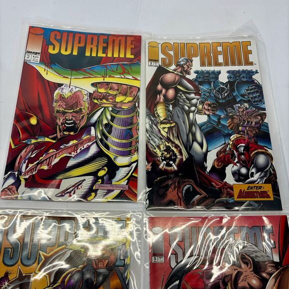 Supreme #2 to 5 Image Comics Book Lot Series 1992 Quan Murray Artist NM - Picture 2 of 3